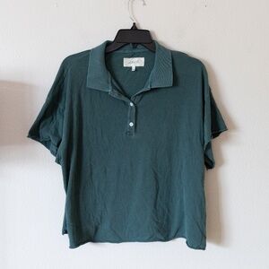 The Great Polo Crop Shirt